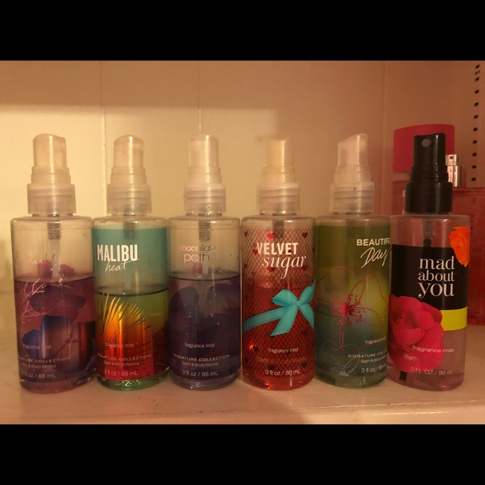 Bath and Bodyworks fragrance body spray
